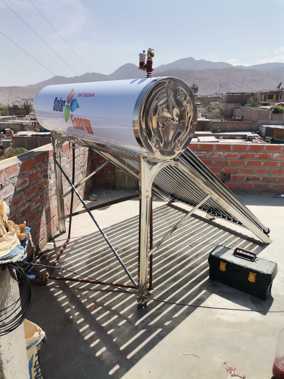 Termas solares heat pipe compact 1
